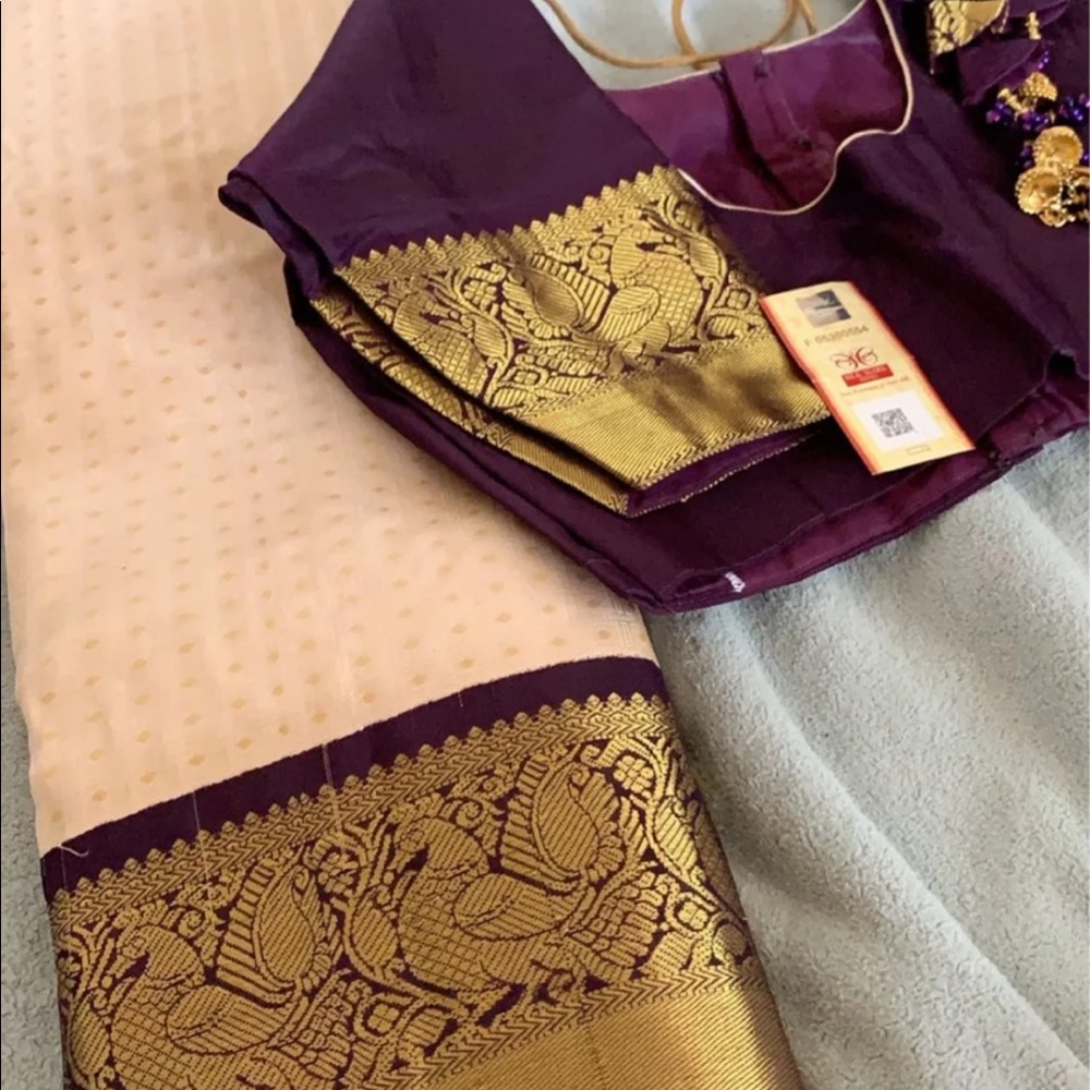 Pure kanjivarm silk saree